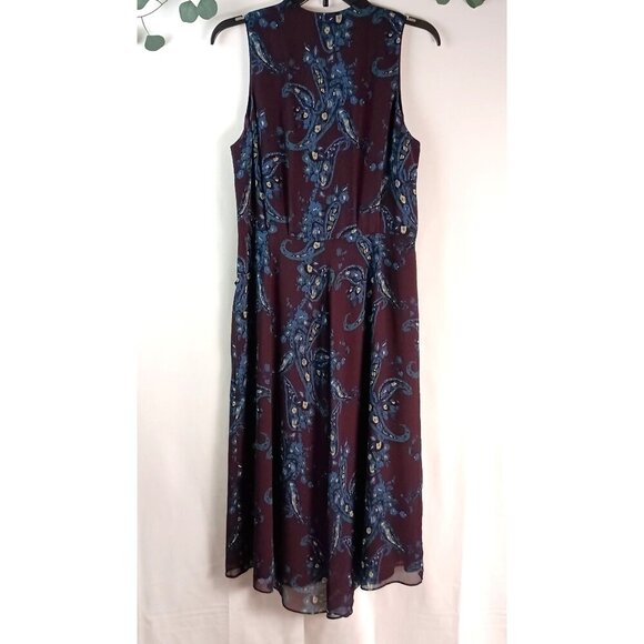 Cabi 3461 Women's V-Neck Paisley Floral Treasure Dress size 8 - Picture 5 of 8